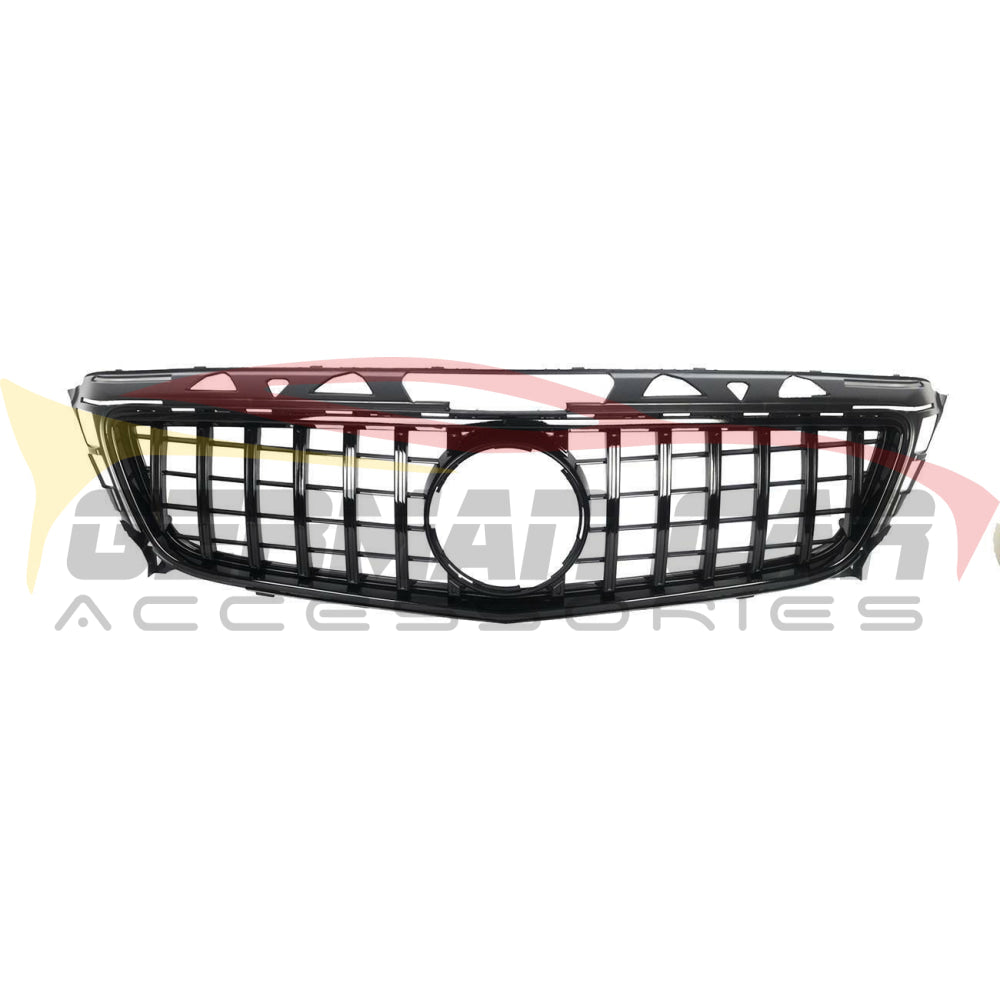 2012-2014 Mercedes-Benz Cls-Class Gtr Style Front Grille | W218 Pre Face Lift Gloss Black