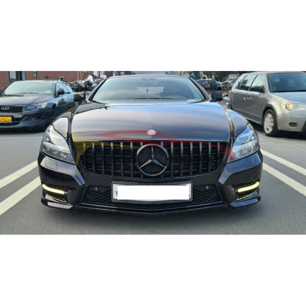 2012-2014 Mercedes-Benz CLS-Class GTR Style Front Grille | W218 Pre Face Lift Front Grilles