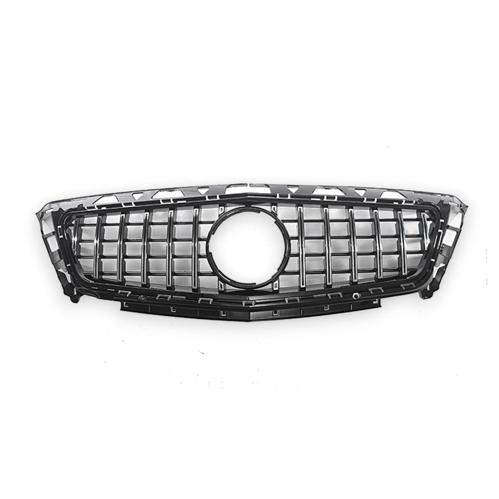 2012-2014 Mercedes-Benz CLS63 AMG GTR Style Front Grille | W218 Pre Face Lift - Chrome Silver - Front Grilles