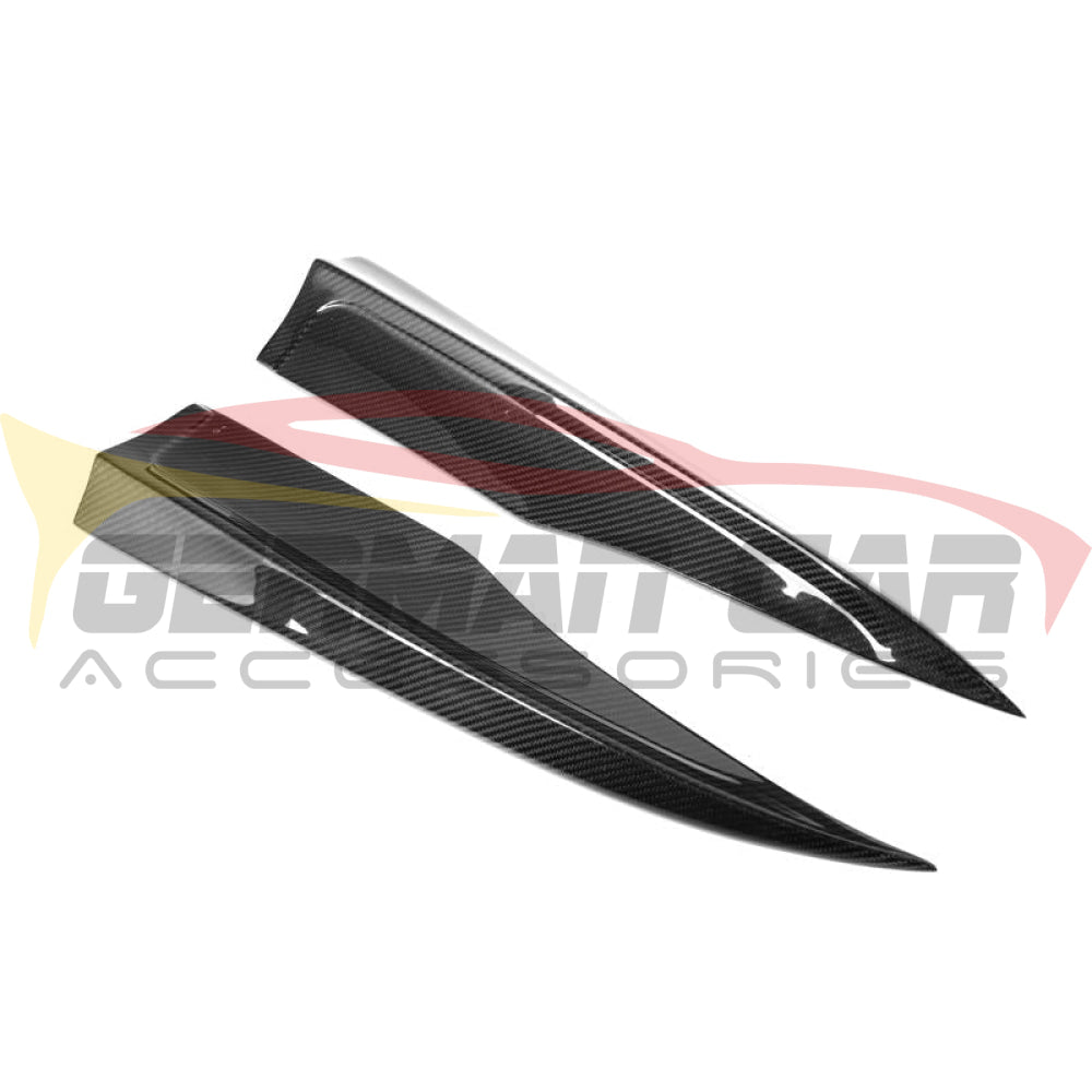 2008-2015 Mercedes C-Class Carbon Fiber Rear Bumper Splitters I W204 - Additional Accessories