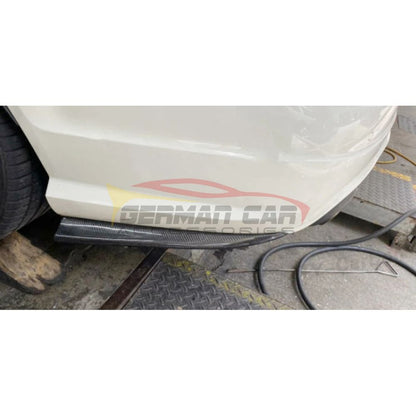 2012-2014 Mercedes C63 AMG Carbon Fiber Rear Bumper Splitters I W204 - Additional Accessories