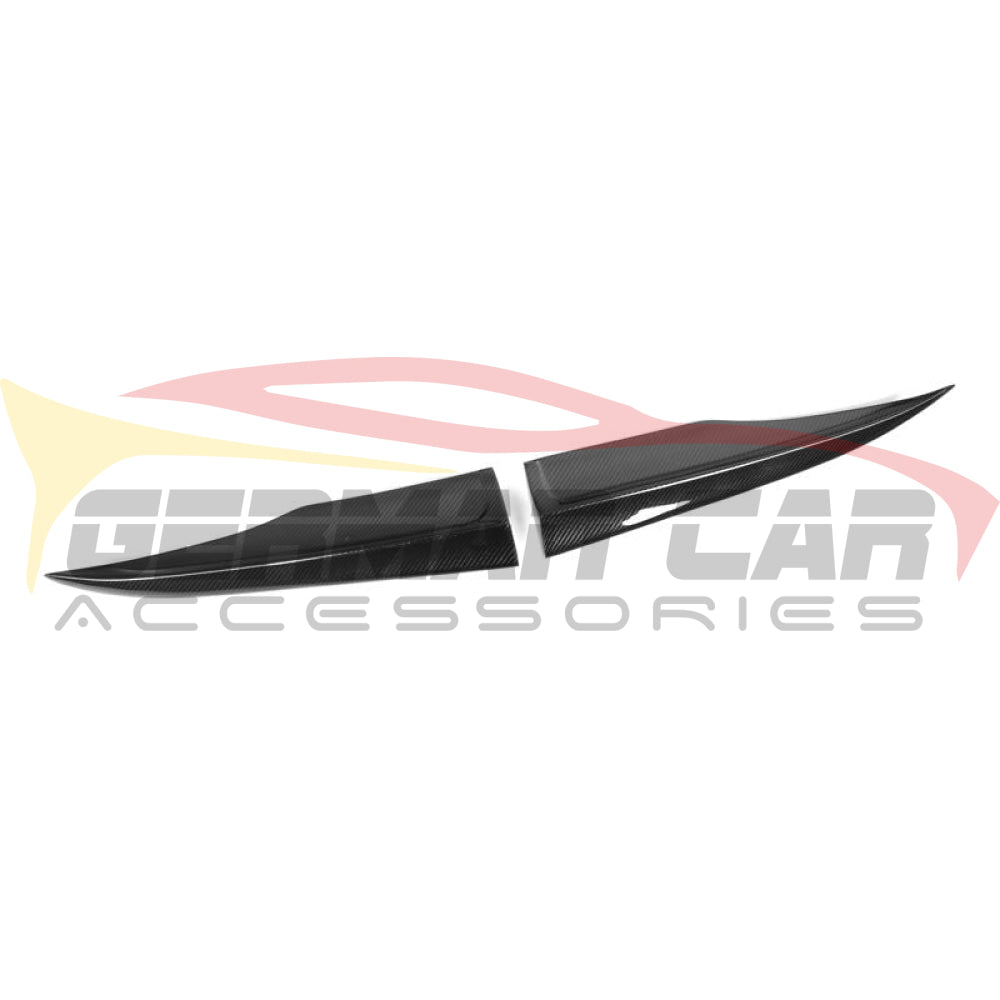 2008-2015 Mercedes C-Class Carbon Fiber Rear Bumper Splitters I W204 - Additional Accessories