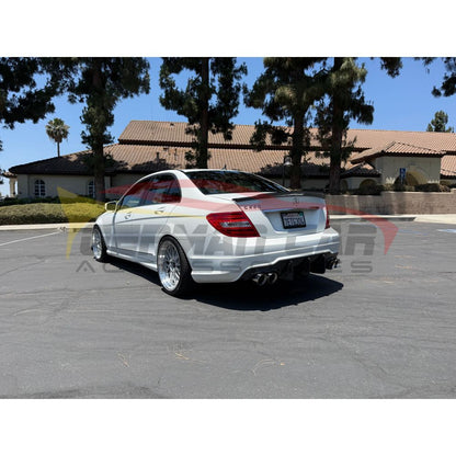 2012-2014 Mercedes C63 AMG Carbon Fiber Rear Diffuser I W204 - Rear Diffusers