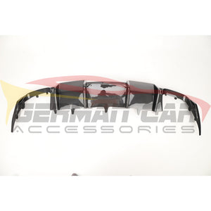 2012-2015 Audi A6/s6 Carbon Fiber Kb Style Diffuser With Led Brake Light | C7