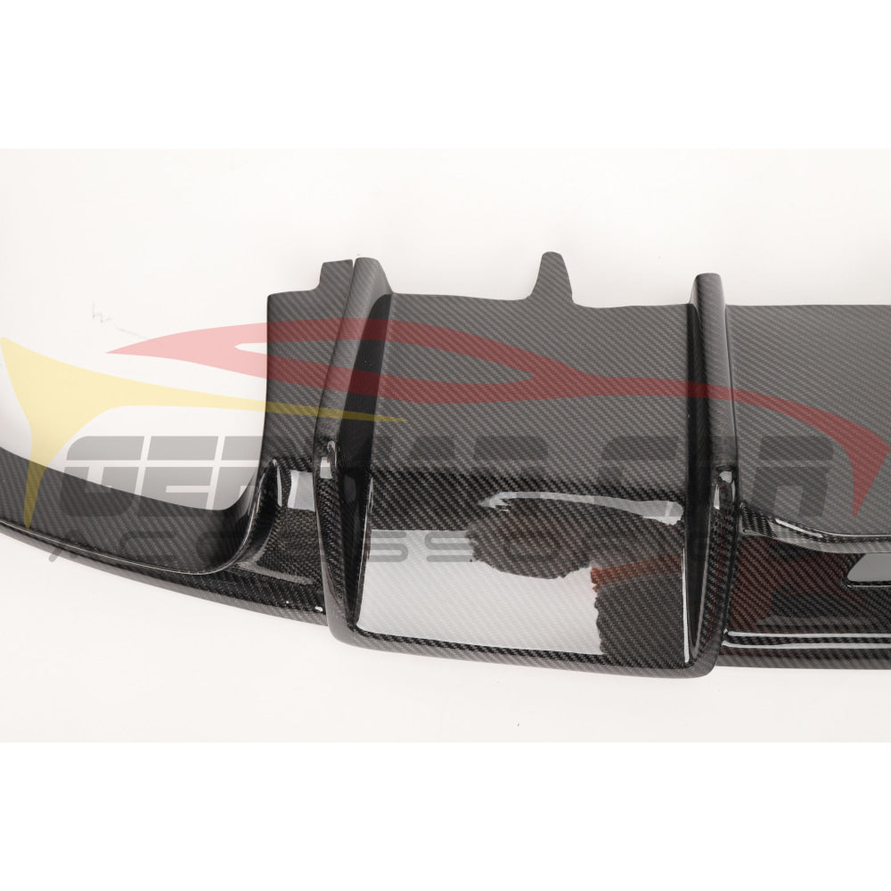 2012-2015 Audi A6/s6 Carbon Fiber Kb Style Diffuser With Led Brake Light | C7