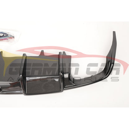 2012-2015 Audi A6/s6 Carbon Fiber Kb Style Diffuser With Led Brake Light | C7