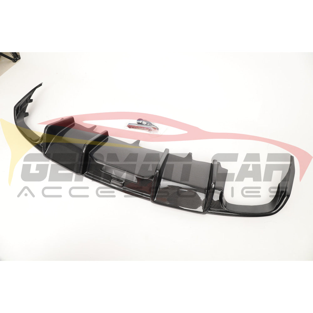 2012-2015 Audi A6/s6 Carbon Fiber Kb Style Diffuser With Led Brake Light | C7