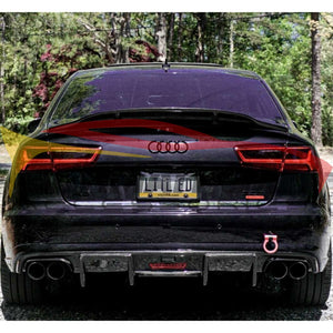 2012-2015 Audi A6/S6 Renntech Style Carbon Fiber Trunk Spoiler | C7 Rear Spoilers