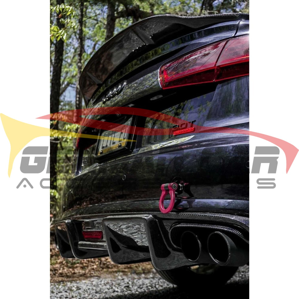 2012-2015 Audi A6/S6 Renntech Style Carbon Fiber Trunk Spoiler | C7 Rear Spoilers