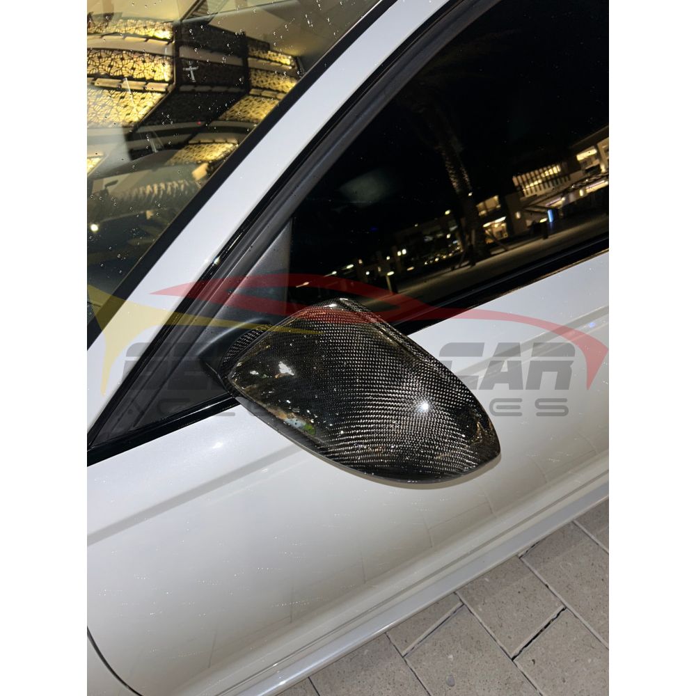 2012-2015 Audi A6/S6/RS6 Carbon Fiber Mirror Caps | C7 A6/S6/RS6 Mirror Caps