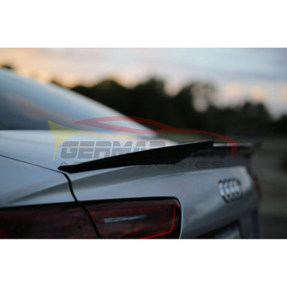 2012-2015 Audi A6/S6 V Style Carbon Fiber Trunk Spoiler | C7 Rear Spoilers