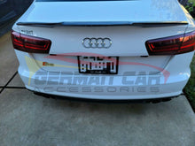Load image into Gallery viewer, 2012-2015 Audi A6/S6 V Style Carbon Fiber Trunk Spoiler | C7 Rear Spoilers

