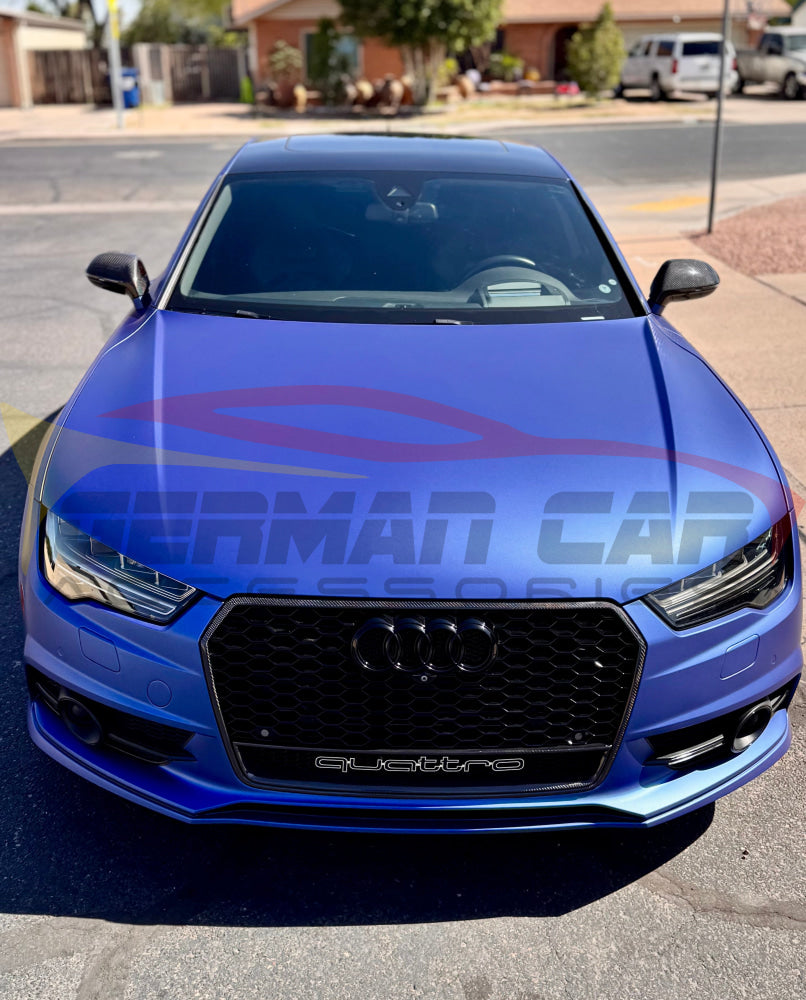 2012-2015 Audi A7/S7/RS7 Carbon Fiber Mirror Caps | C7 A7/S7/RS7 Mirror Caps
