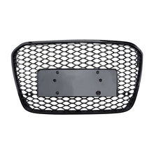 Load image into Gallery viewer, 2012-2015 Audi Rs6 Style Honeycomb Grille | C7 A6/S6 Black Frame Mesh / Yes Front Camera Grilles
