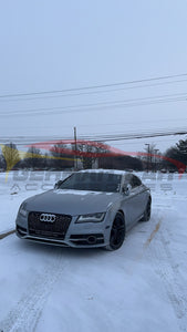2012-2015 Audi Rs7 Honeycomb Grille With Quattro In Lower Mesh | C7 A7/S7 Front Grilles
