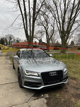 Load image into Gallery viewer, 2012 - 2015 Audi Rs7 Honeycomb Grille With Quattro In Lower Mesh | C7 A7/S7 Front Grilles
