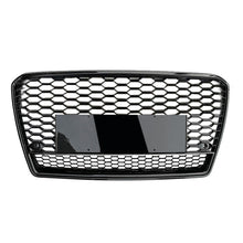 Load image into Gallery viewer, 2012-2015 Audi Rs7 Style Honeycomb Grille With Lower Mesh | C7 A7/S7 Black Frame / Yes Front Camera
