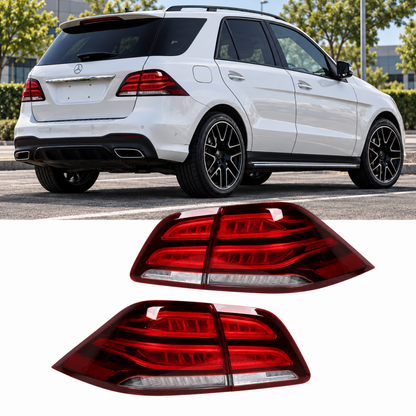 2012-2015 Mercedes-Benz ML-Class/ML63 AMG LED Taillights | W166 - Taillights