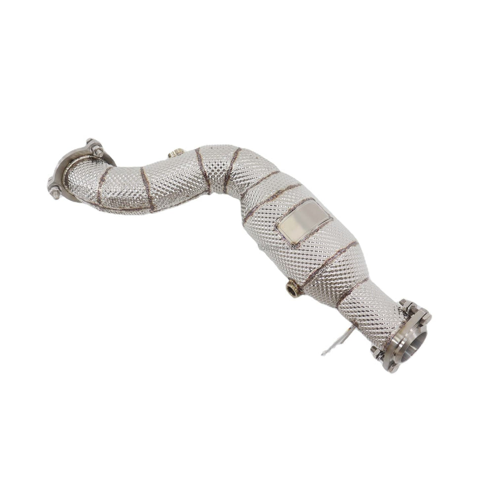 2012-2015 Mercedes C180/C200/C250 Downpipe | W204 Yes Heat Shield / Racing Downpipe (No Cat) Downpipes