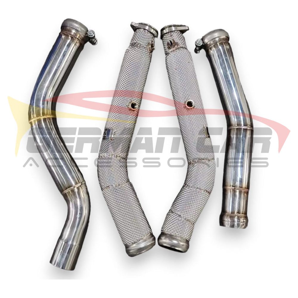 2012-2015 Mercedes Ml500/Ml550 Downpipes | W166 Front Race Pipes