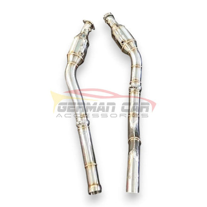 2012-2015 Mercedes ML63 AMG Downpipes | W166 No Heat Shield / 200 Cell Euro 6 Sport High Flow Cat Downpipes