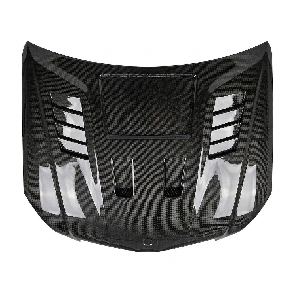 2012-2015 Mercedes-Benz C63 AMG CF Style Carbon Fiber Hood | W204