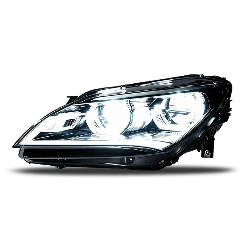 2012-2015 BMW 6-Series/M6 Yellow-White DRL Ikon Style LED Headlights | F06/F12/F13 Pre-LCI