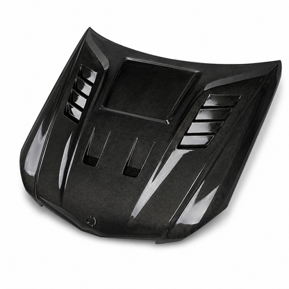 2012-2015 Mercedes-Benz C63 AMG CF Style Carbon Fiber Hood | W204