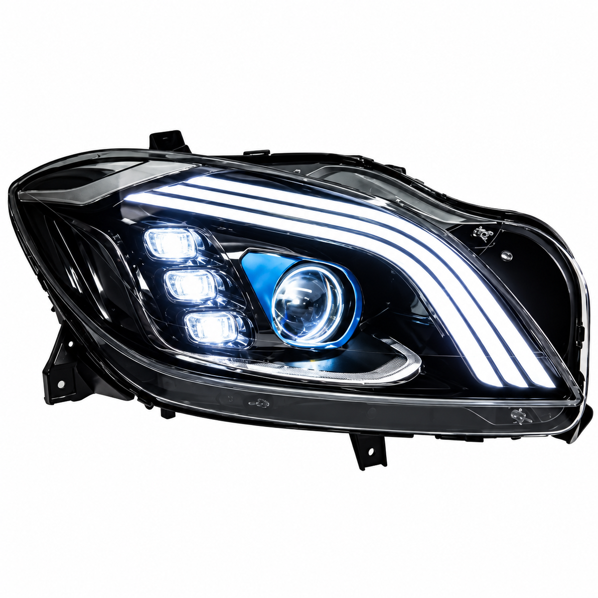 2012-2015 Mercedes-Benz ML-Class LED Headlights | W166 Pre-Facelift