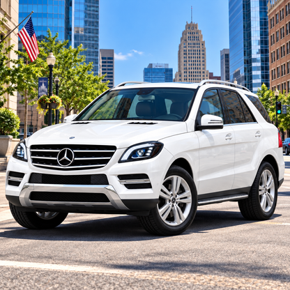 2012-2015 Mercedes-Benz ML-Class LED Headlights | W166 Pre-Facelift
