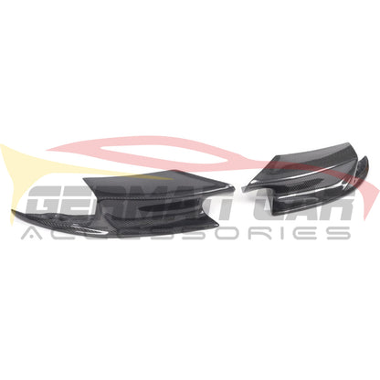 2012-2016 Bmw M5 Carbon Fiber M Performance Style Front Splitters | F10