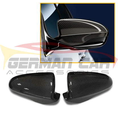 2012-2016 Bmw M5 Dry Carbon Fiber Mirror Caps | F10