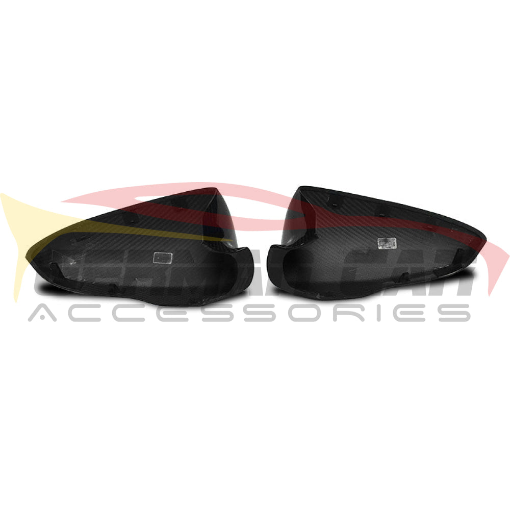 2012-2016 Bmw M5 Dry Carbon Fiber Mirror Caps | F10