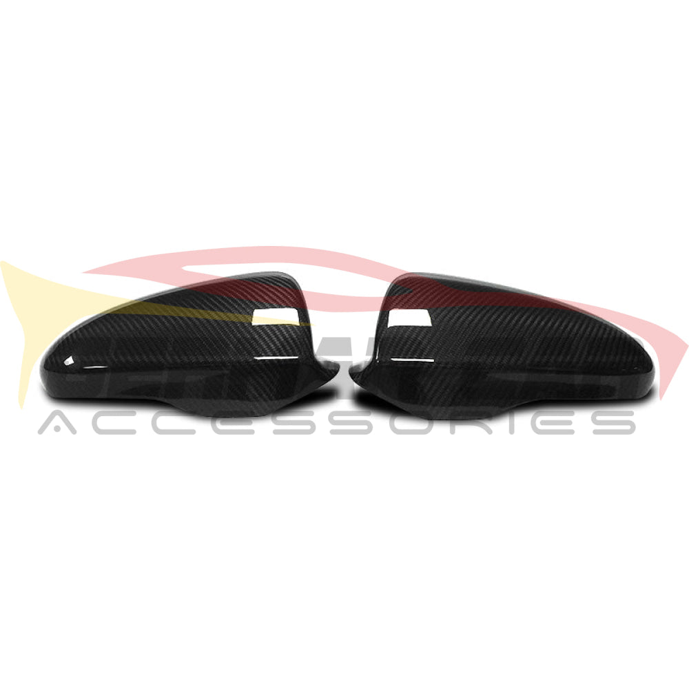 2012-2016 Bmw M5 Dry Carbon Fiber Mirror Caps | F10