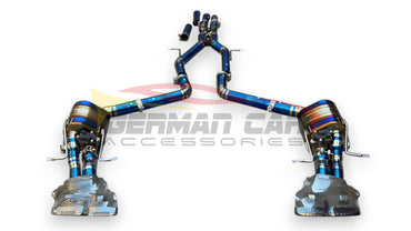 2012-2016 Mercedes E63 AMG Valved Sport Exhaust System | W212 Titanium Exhaust / Chrome Tips Exhausts