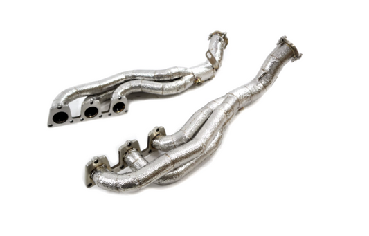 2012-2018 Audi A6/A7 Supercharged Headers | C7/C7.5 Yes Heat Shield Front Race Pipes