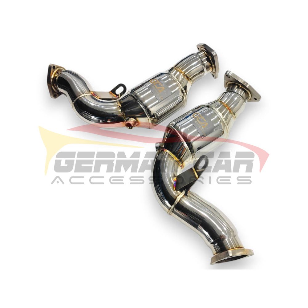 2012-2018 Audi A6/A7 Test Pipes | C7/C7.5 No Heat Shield / 200 Cell Euro 6 Sport High Flow Cat