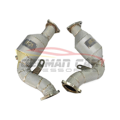 2012-2018 Audi A6/A7 Test Pipes | C7/C7.5 Yes Heat Shield / 200 Cell Euro 6 Sport High Flow Cat