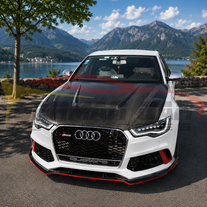 2012-2018 Audi A6/S6/RS6 Carbon Fiber Front Hood | C7/C7.5 A6/S6/RS6 - Front Hood