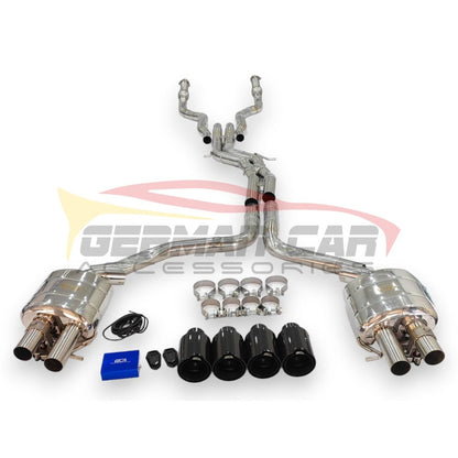 2012-2018 Audi S6/S7 Valved Sport Exhaust System | C7/C7.5 Stainless Steel / Chrome Tips