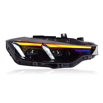 2012-2018 Bmw 3-Series 2023 G80 Lci Style Led Headlights | F30