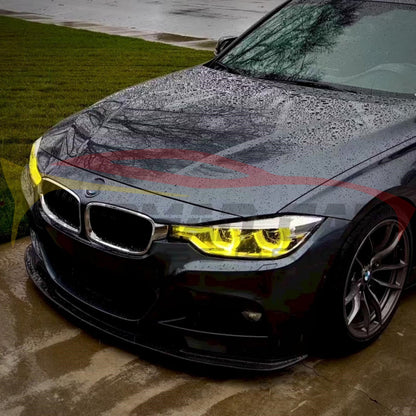 2012-2018 Bmw 3-Series Csl Style Headlights Yellow Drl Modules | F30