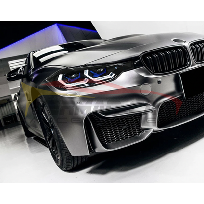 2012-2018 BMW 3-Series Headlights Laser G80 Style LED | F30 2012-2018 BMW 3-Series Headlights Laser G80 Style LED | F30