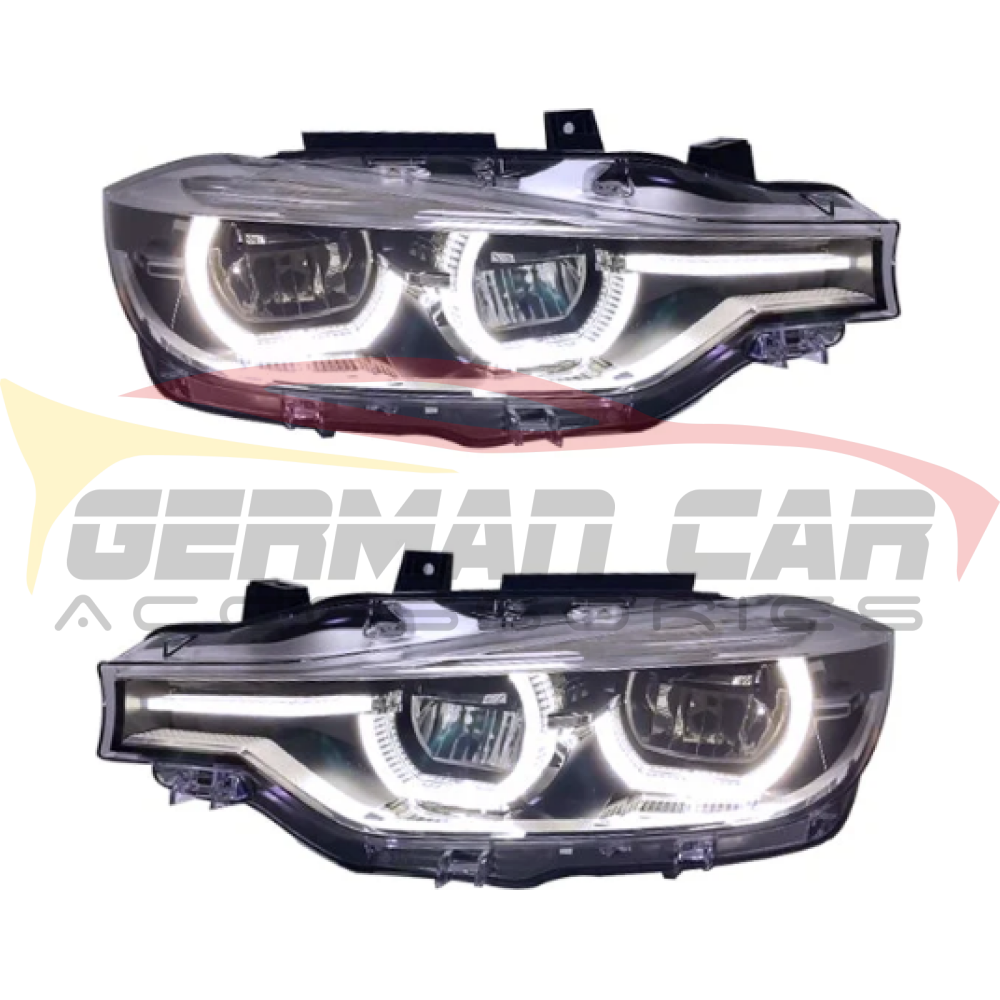 2012-2018 Bmw 3-Series Lci Led Headlights | F30