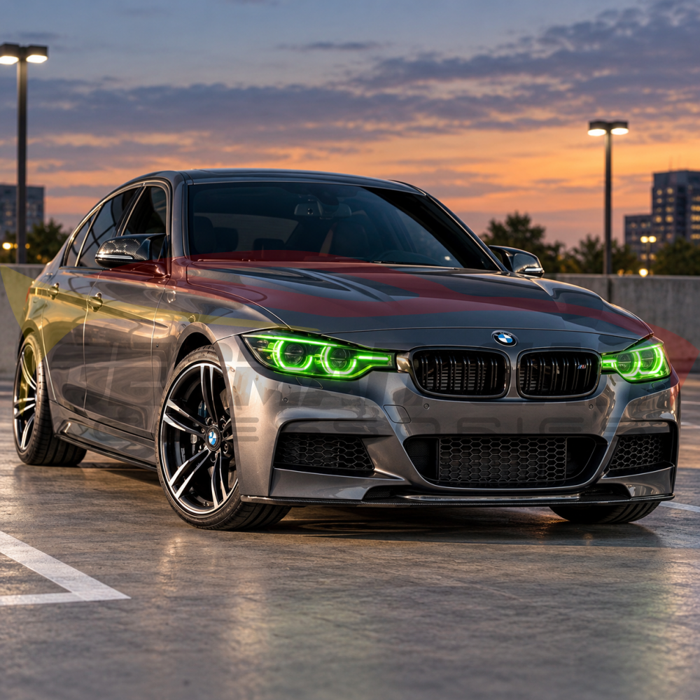 2012-2018 BMW 3-Series RGB Ikon Style Headlights | F30 - Headlights