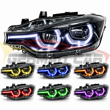 2012-2018 BMW 3-Series RGB Ikon Style Headlights | F30 - Headlights