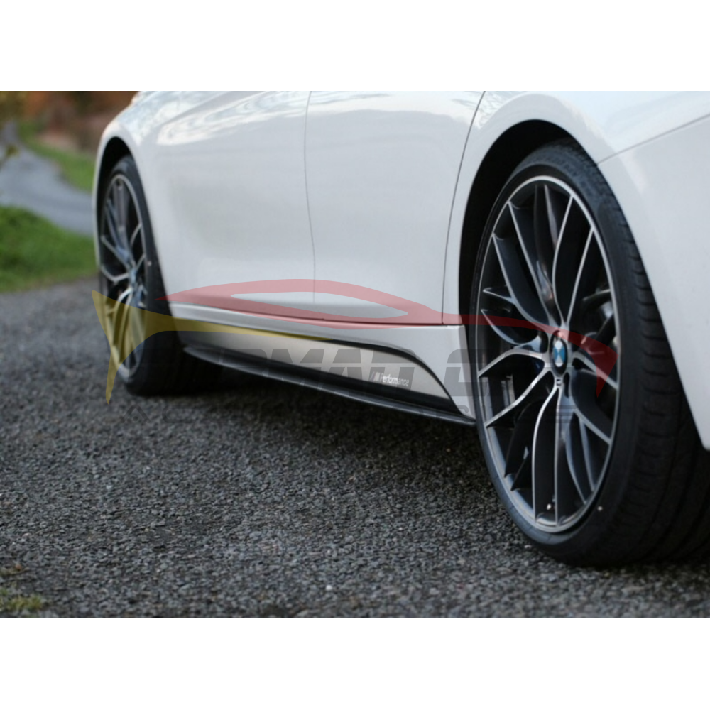 2012-2018 BMW F30 M Performance Style Carbon Fiber Side Skirt I F30 - Side Skirts