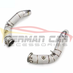 2012 - 2018 Bmw M6 Front Race Pipes | F06/F12/F13