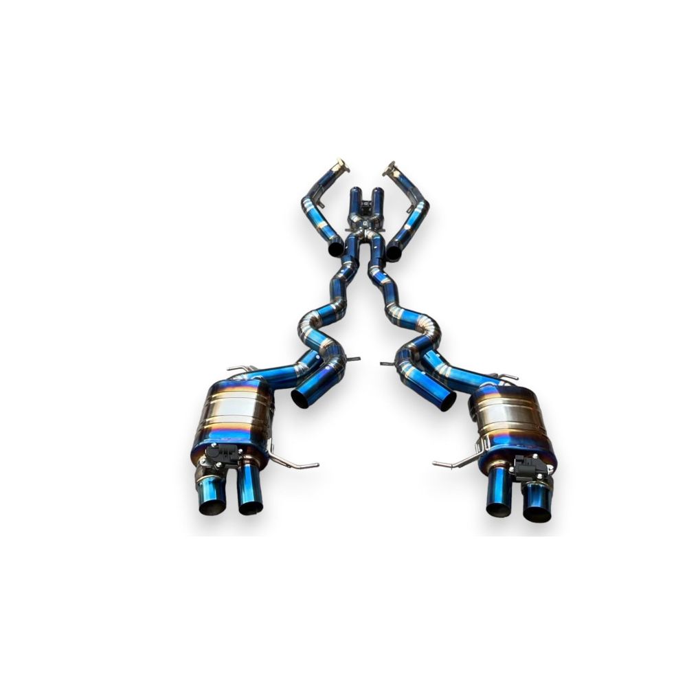 2012-2018 Bmw M6 Valved Sport Exhaust System | F06/F12/F13 Titanium / Chrome Tips