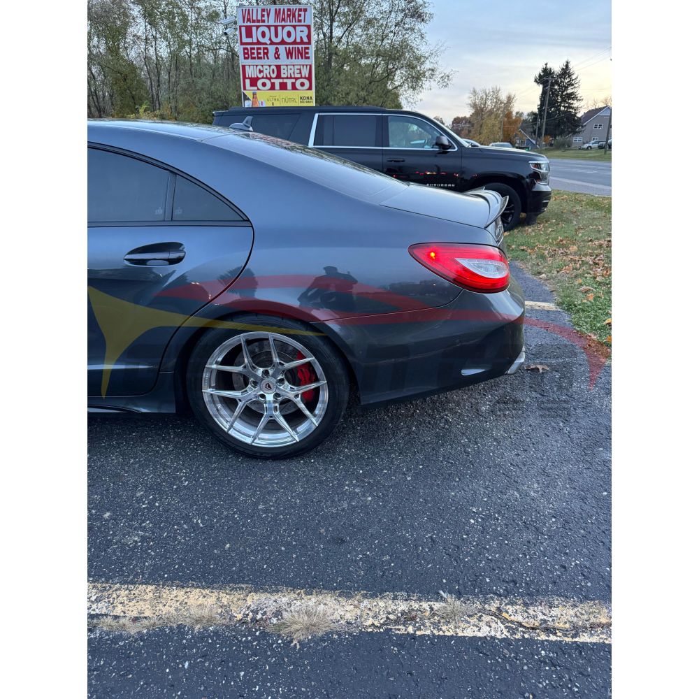 2012-2018 Mercedes-Benz CLS-Class/CLS63 AMG CS Style Carbon Fiber Trunk Spoiler | W218 Rear Trunk Spoilers